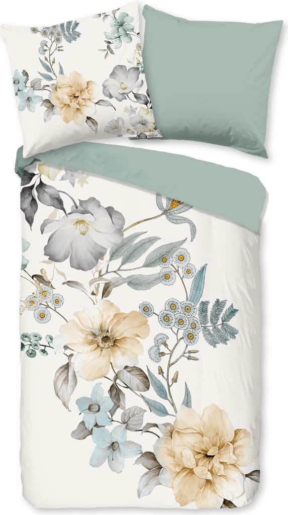Bettbezug Good Morning 135x200 + 1* 80x80 cm - 100 % Baumwolle - Celina