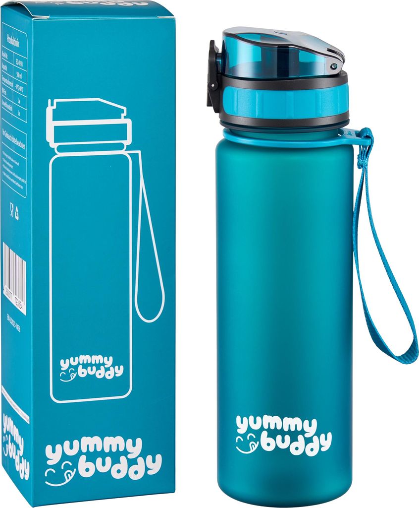 yummy buddy Trinkflasche Kinder Auslaufsicher 500 ml, Produktbild 