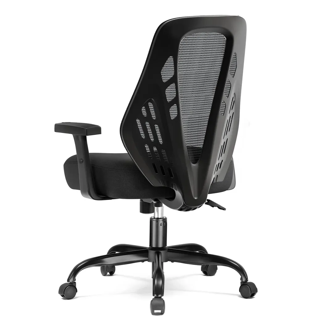 Chaise de bureau COMHOMA ergonomique contre le mal de dos et fatigue