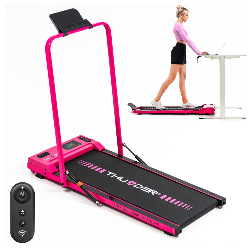Tapis Roulant Elettrico Con Inclinazione 6%, Velocità 1-6 Km/h, Bluetooth, APP, Display LED, Motore 3.0 HP