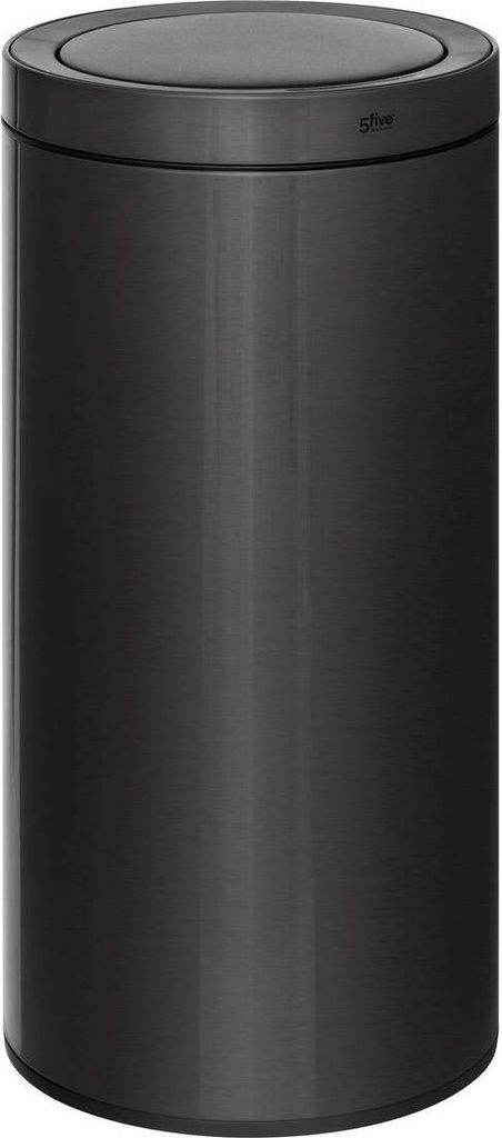 Automatischer mülleimer "delta" aus schwarzem metall 40l - 5 five simply smart