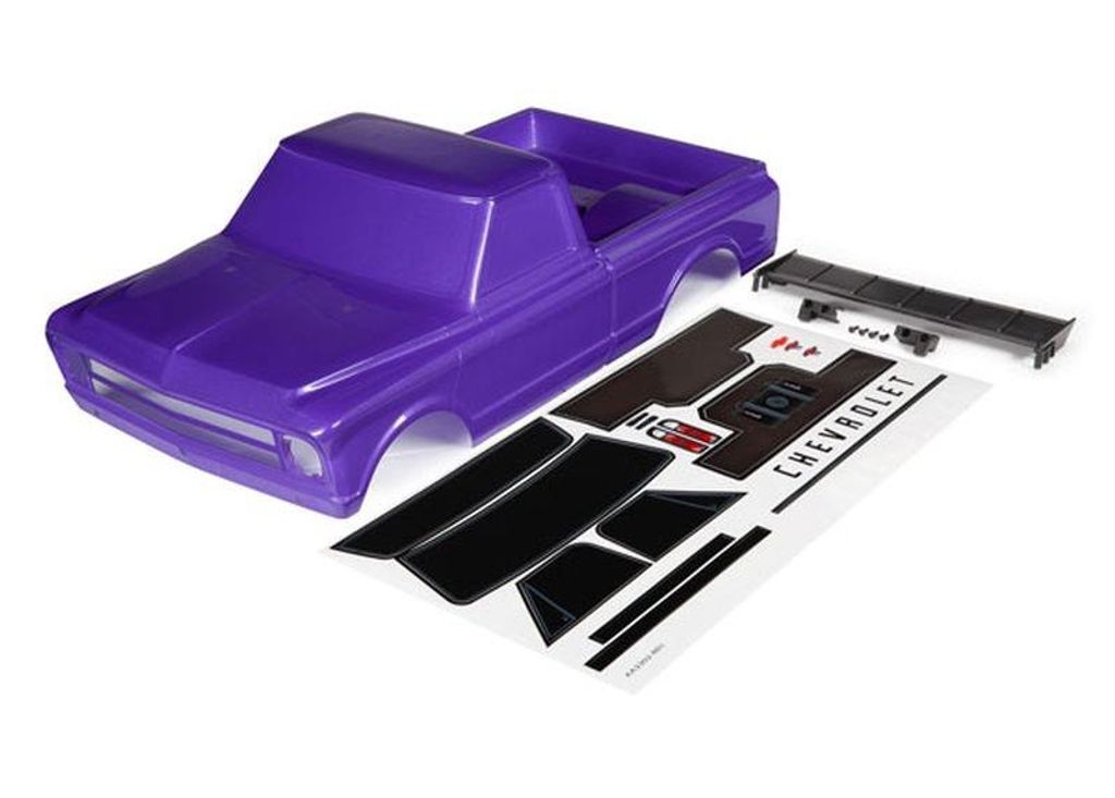 TRAXXAS Karo Chevrolet C10 purple inkl. Flügel & Aufkleber TRX9411P