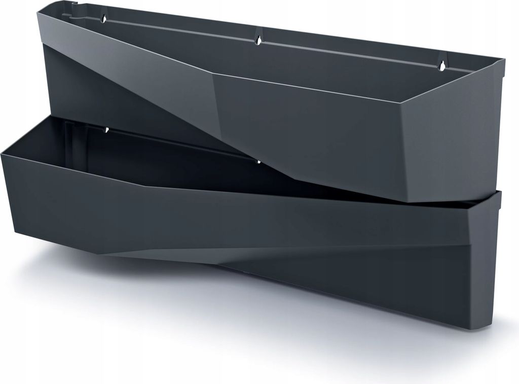 Prosperplast Cascade Garden Wall Grüne Wand Blumenkasten Vertikales Gartensystem Modularer Blumentopf Kunststoff