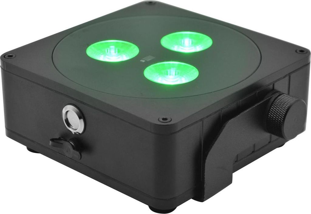 EUROLITE AKKU IP Flat Light 3 sw (41700020)