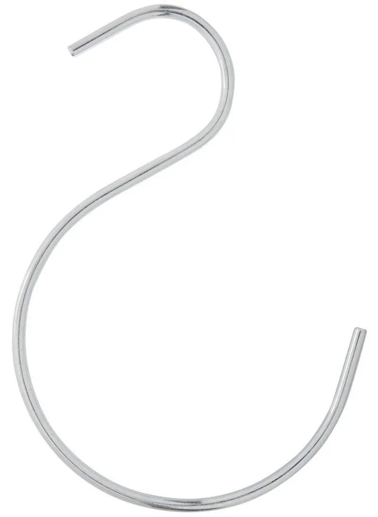 Porte-accessoires rond en aluminium argenté - Support mural polyvalent - 2