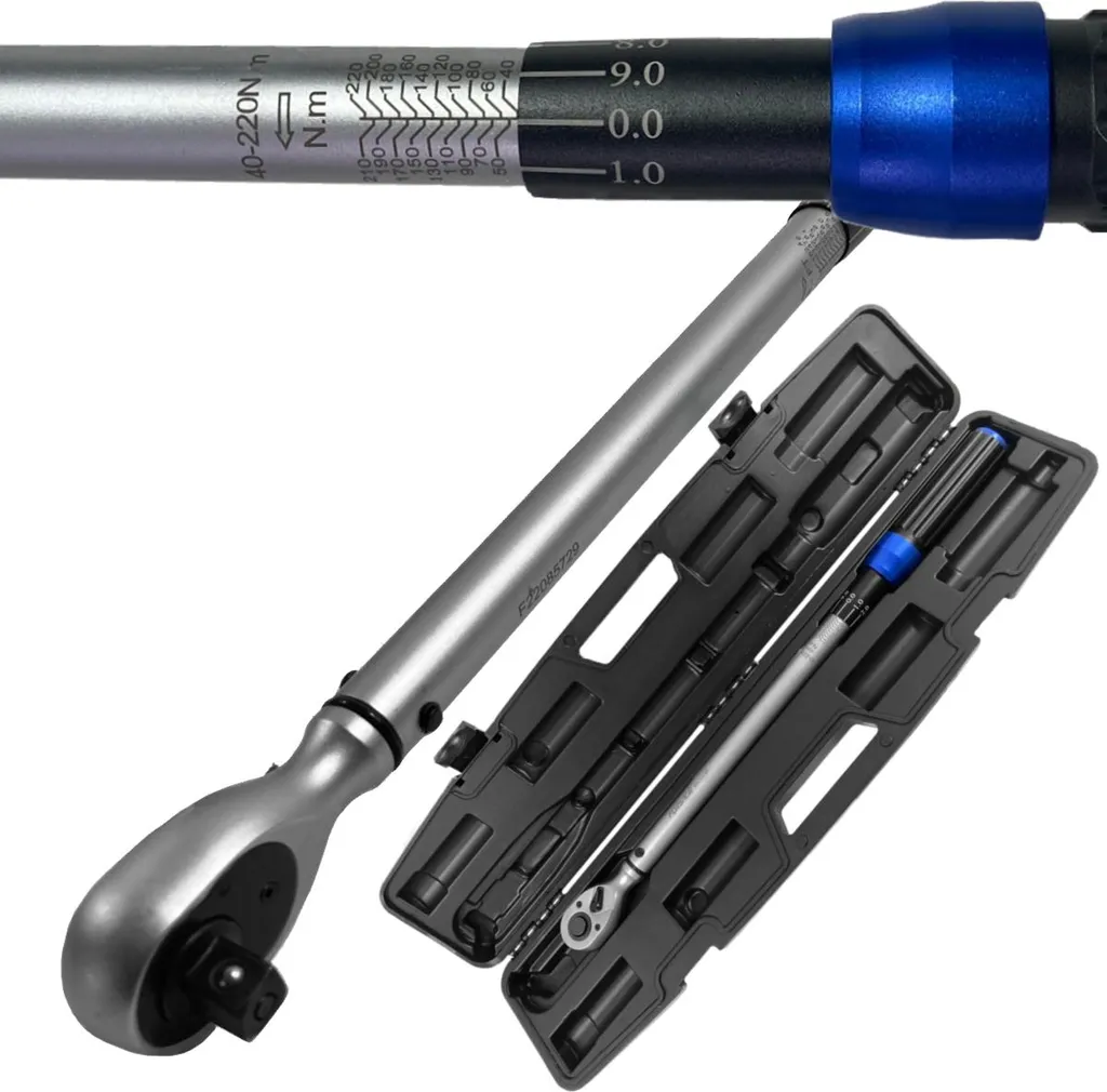 Chiave dinamometrica Forsage da 1/2" 40-220Nm Premium