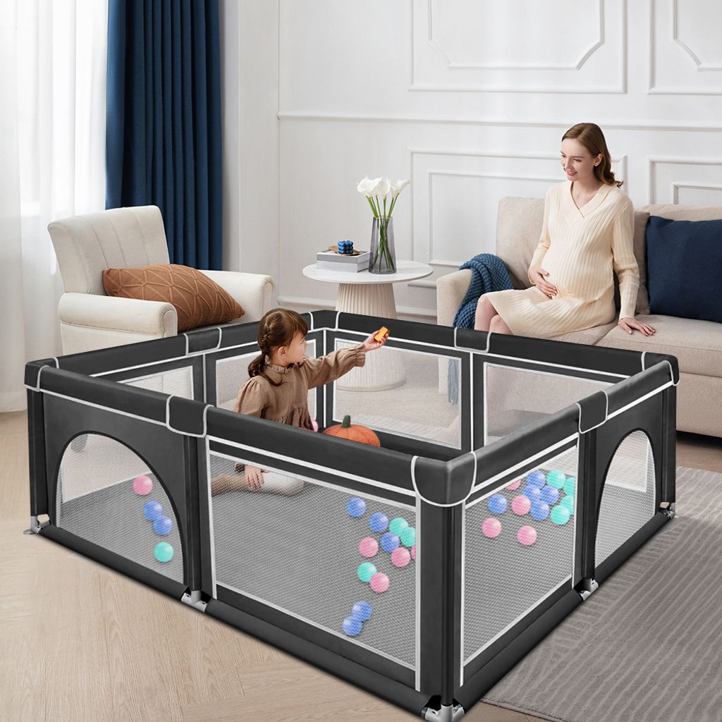 Baby Laufgitter 180x150x66cm Aktivitätszentrum mit Produktbild 
