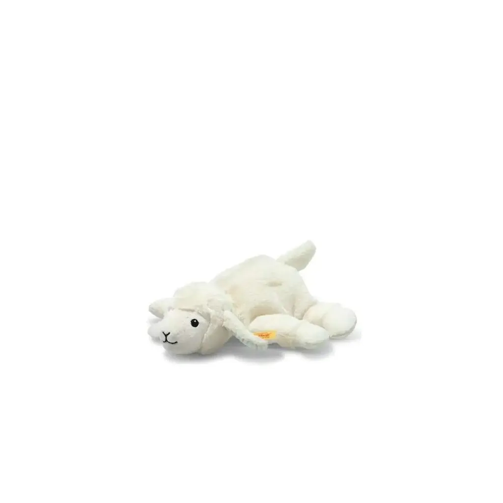 Steiff Floppy Linda agneau 20 blanc couché 242601 doudou pour enfant