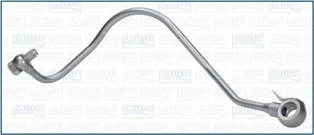 Conduite d'huile turbo AJUSA OP10501 pour remplacement kit chargeur