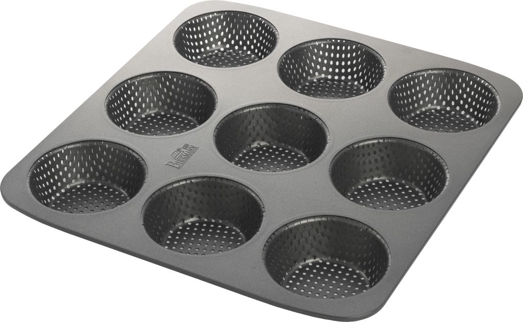RBV Birkmann 210226, Plech na muffiny, Čtverec, Černá Obrázek produktu 