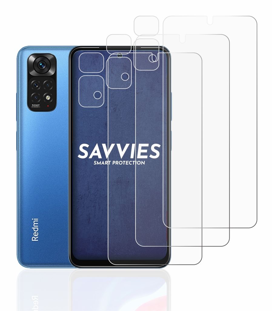 savvies 6 Pezzi Pellicola Protettiva per Xiaomi Mi 9 SE (SOLO Fotocamera) Protezione Schermo Trasparente