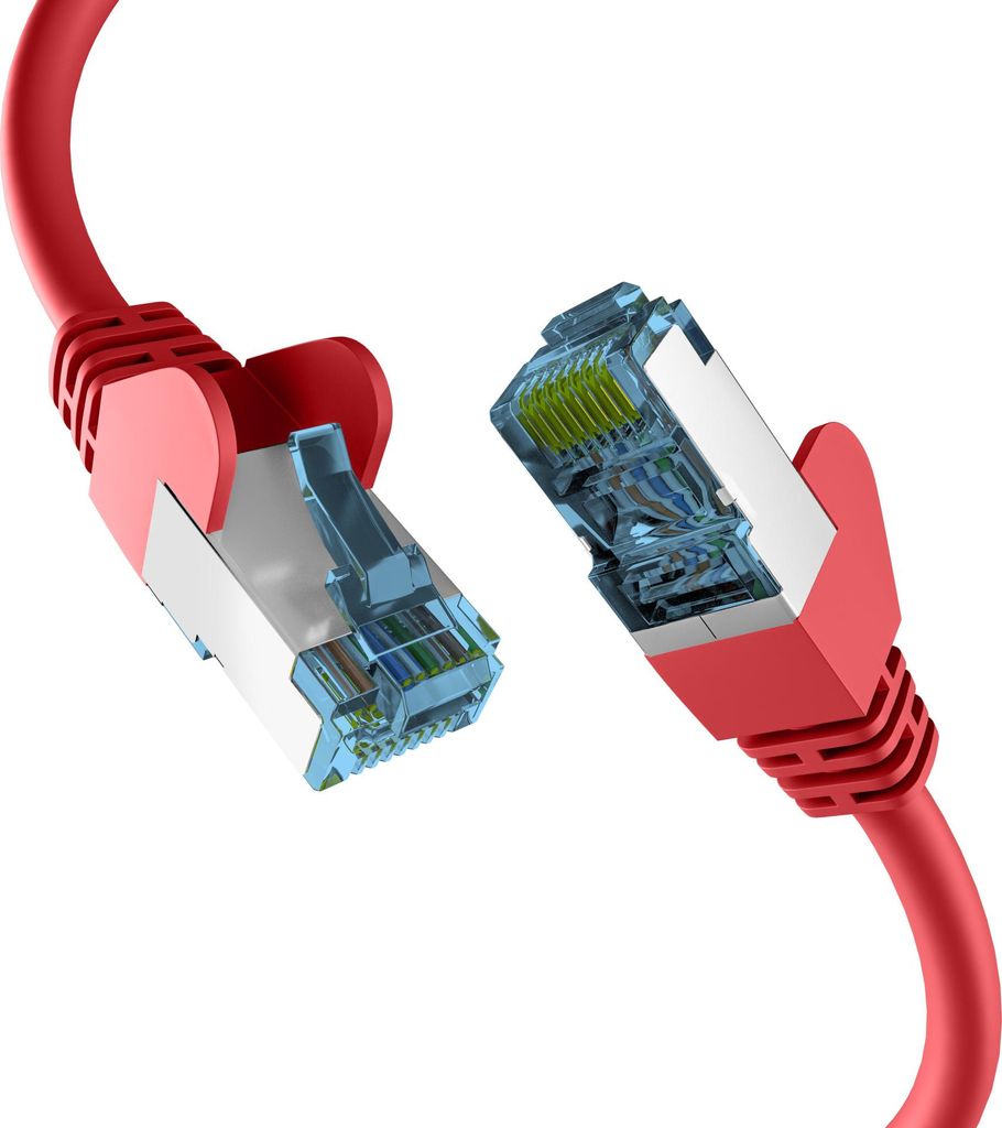 EFB RJ45 PATCHKABEL mit CAT7 ROHKABEL ROT 1.5m Produktbild 