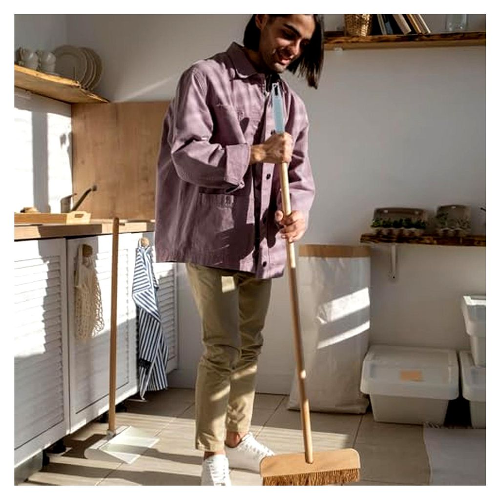 2 Stück Ersatzendkappen für Besenstiele und Mopphalter, ergonomisch und rutschfest
