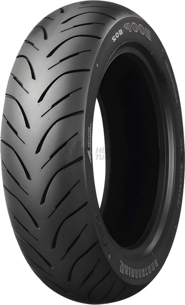 Pneu scooter 150/70-14 Bridgestone Hoop B02 Pro pneu arrière et avant