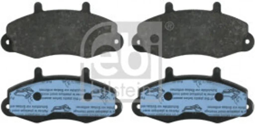 Jeu de plaquettes de frein avant pour Ford Transit Tourneo Febi 16037