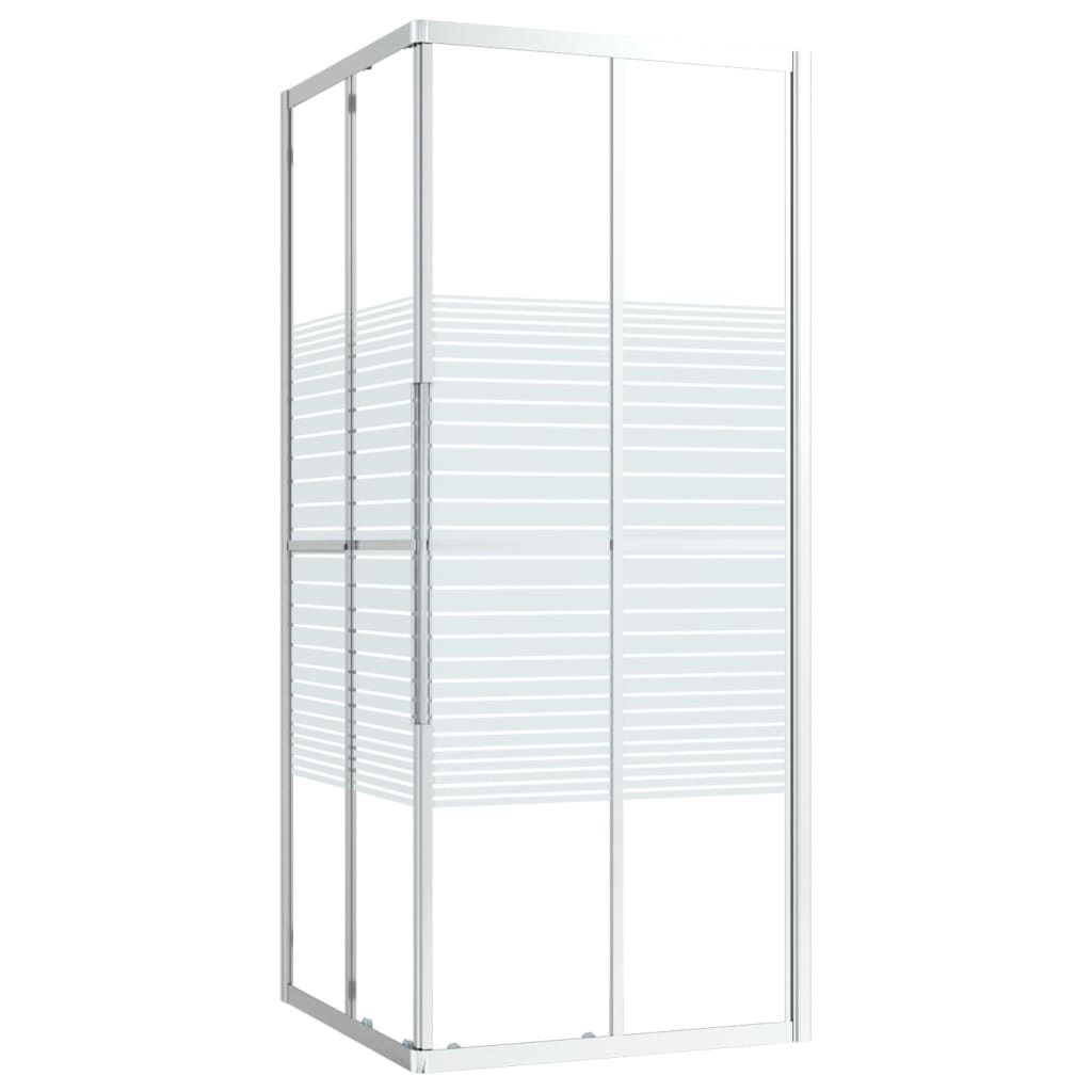 vidaXL Duschkabine ESG 80x80x180 cm