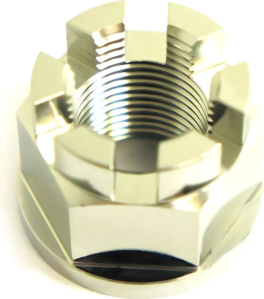 Ecrou d'axe de roue JMP M18x1.50 en inox V4A pour moto Kawasaki Z