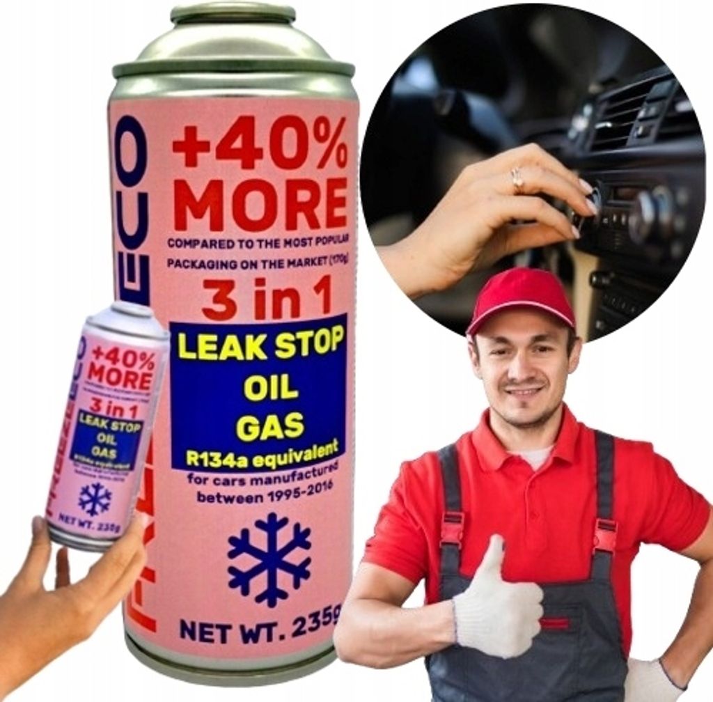 PLYN PRE KLIMATIZAČNÉ SYSTÉMY NÁPLŇ PRE AUTO FREEZEECO Obrázok produktu 
