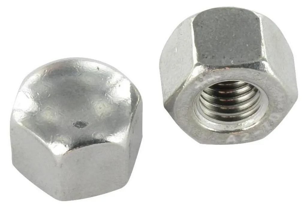 Écrou Borgne M6 Inox A2 DIN 917 : Stop Rouille et Rayures de Filetage