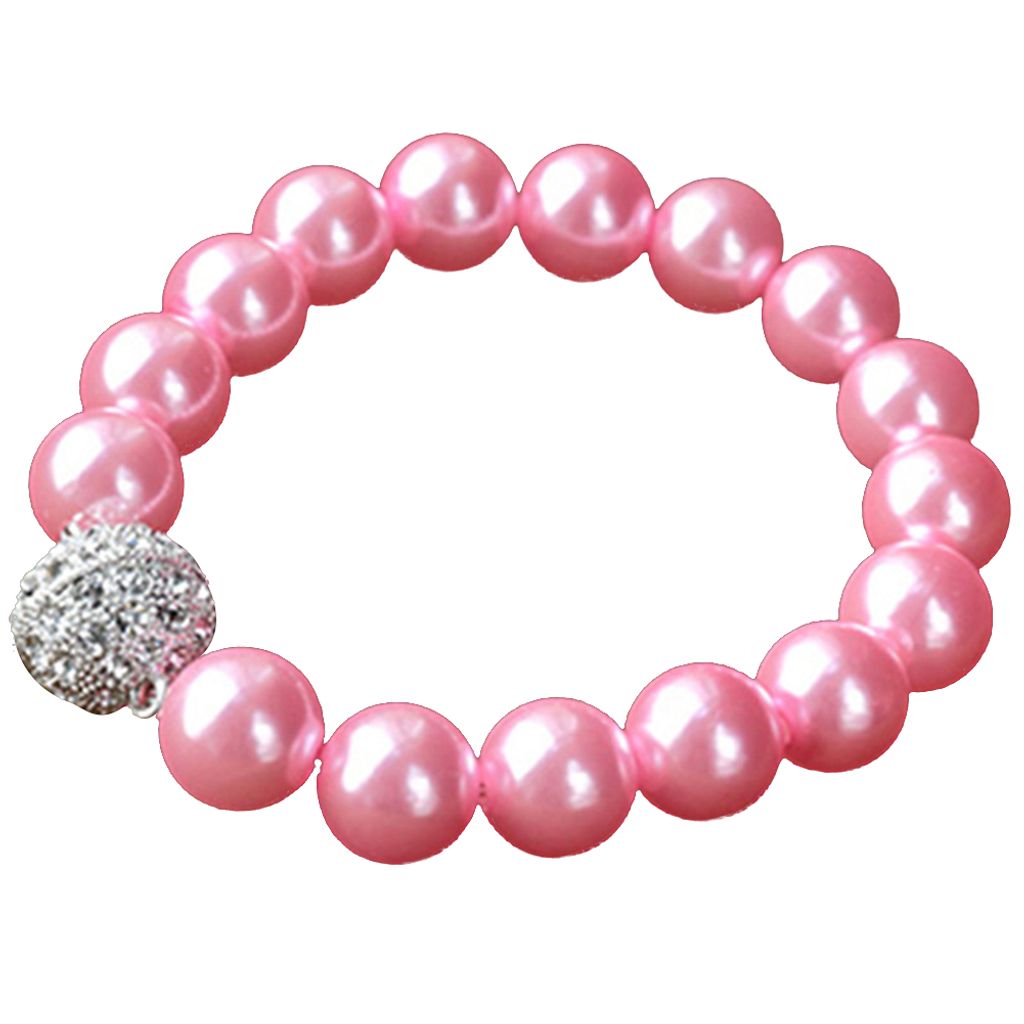 1 PC Strass -Perlen Fenstergurtschnalle Schnalle Halter Magnet Tieeback Home Decor-Rosa ,Größen:50cm