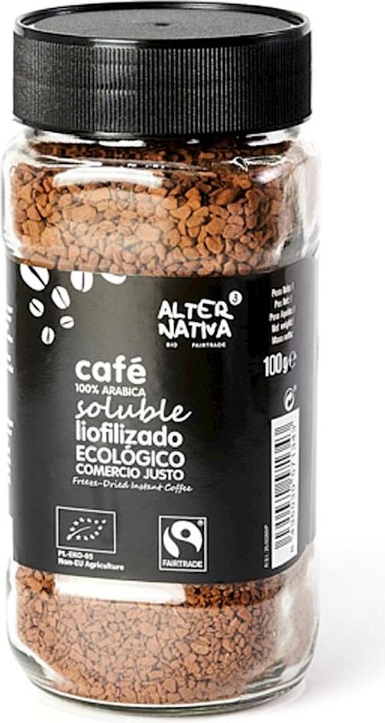 100 % ARABICA-LÖSLICHER KAFFEE, FAIRTRADE UND , 100 g – ALTERNATIVA3