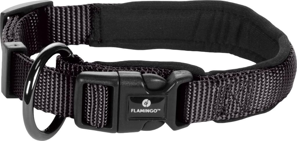 Flamingo Halsband Abbi schwarz, Größe: XXS