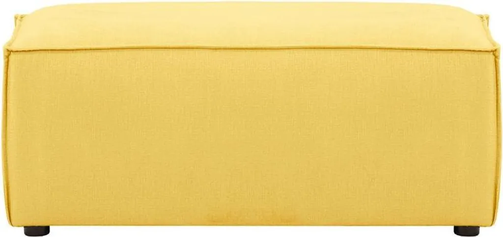 Pouf carré en tissu Fancy 48 Charles P1 pour salon et chambre chic