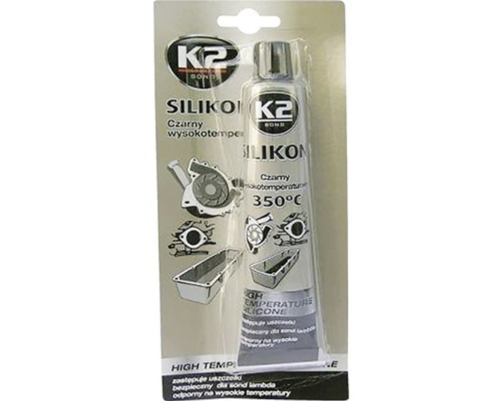 Silikón K2 na utesnenie častí motora 85 g Obrázok produktu 