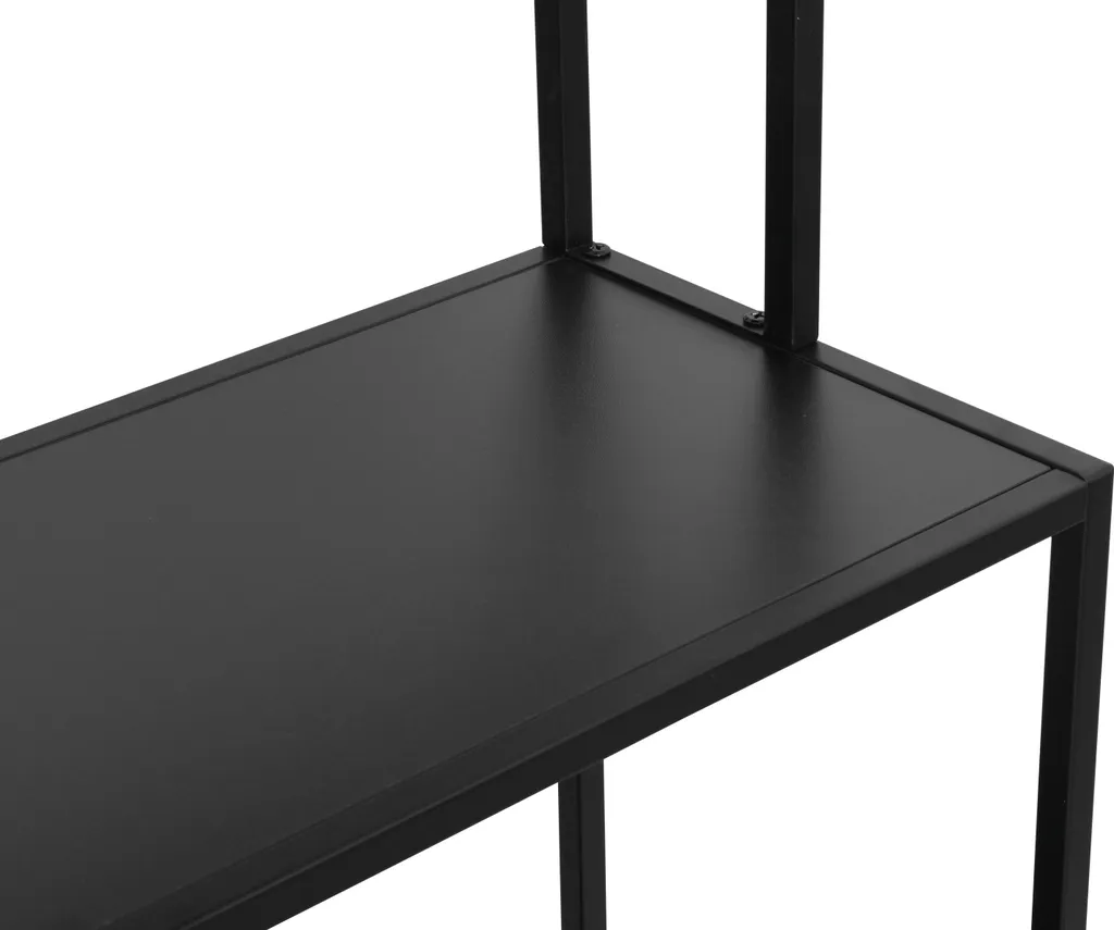 Étagère Industrielle Métal Noir Lorin trendteam Haute Qualité 190 cm