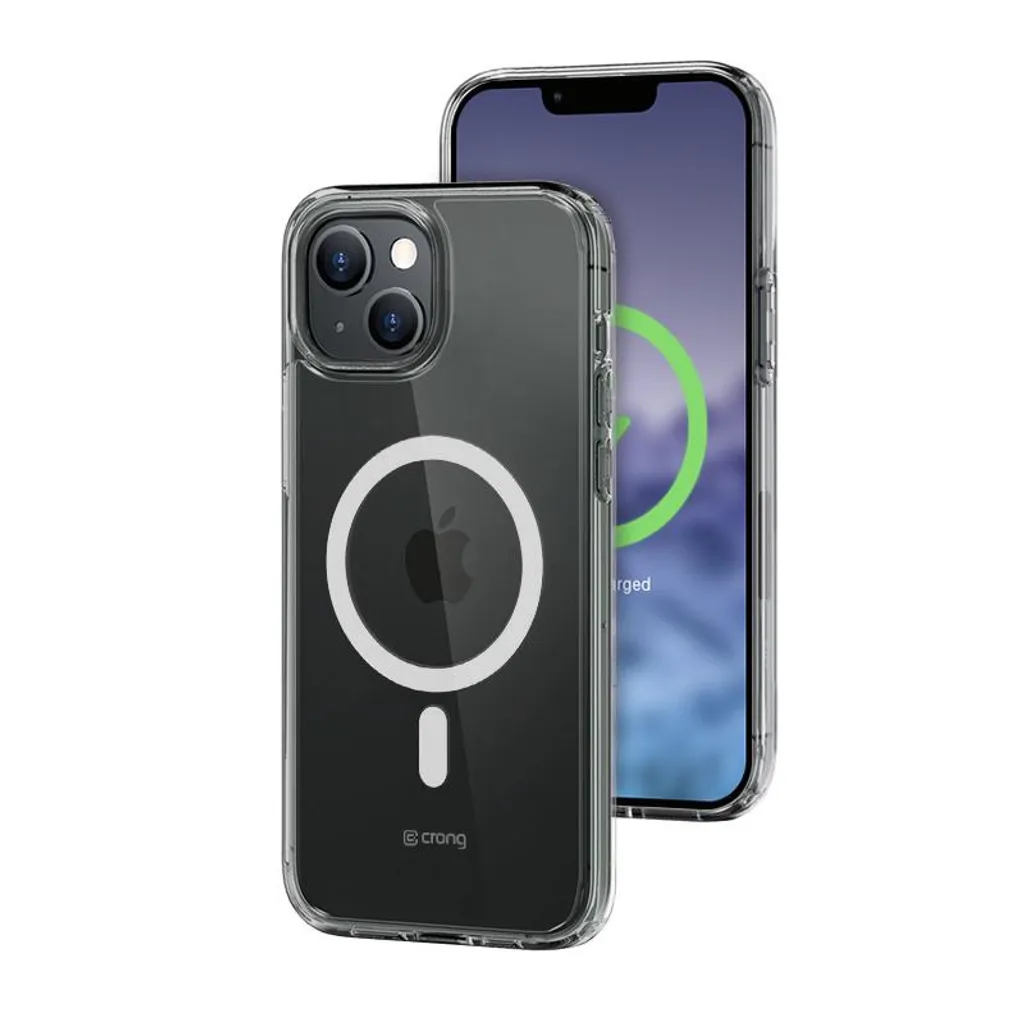 Offerta Custodia iPhone 15 Plus MagSafe Crong Clear MAG - Spedizione Rapida