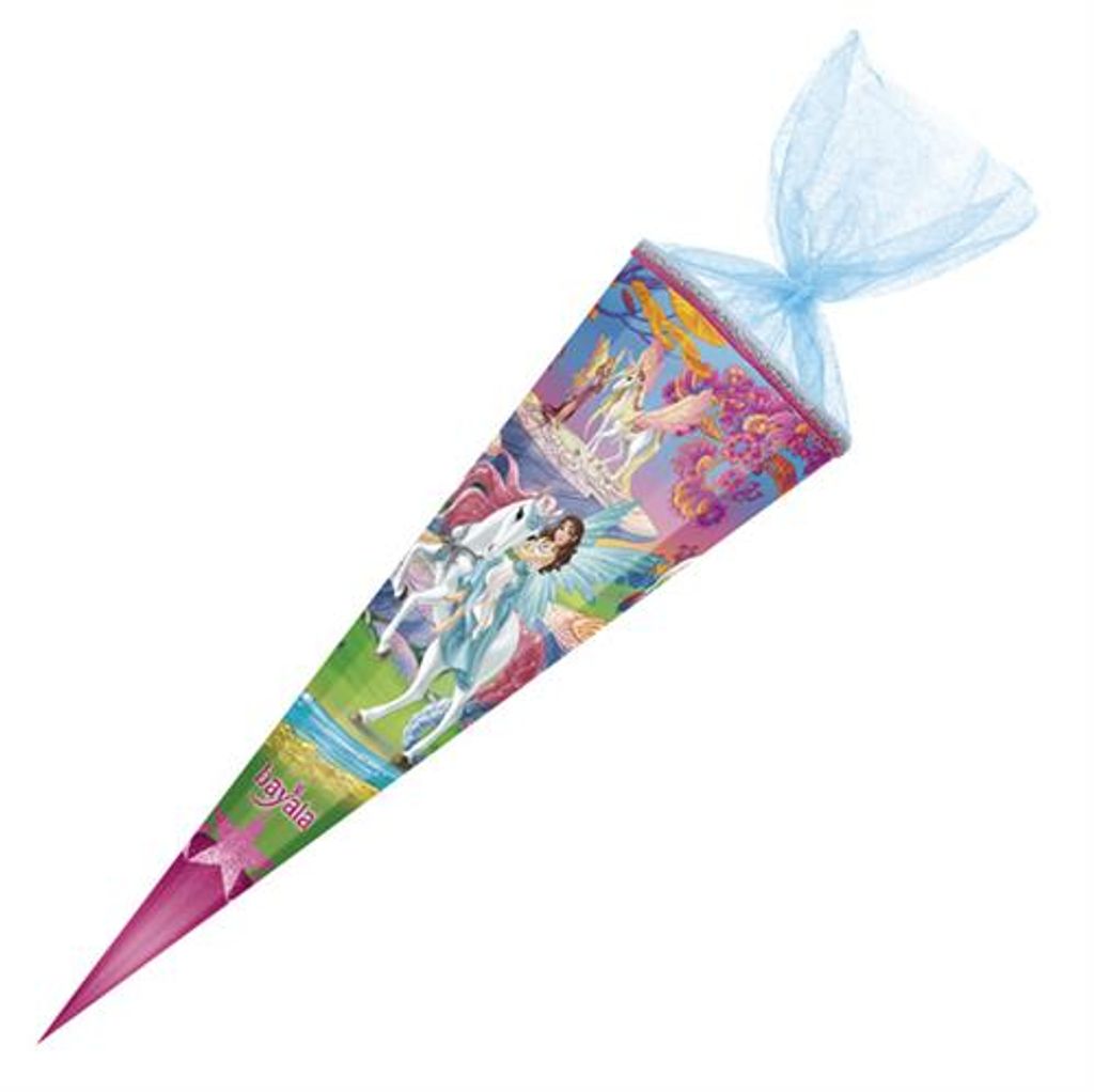 Nestler Schultüte schleich bayala Glitzer 12eckig 85cm Produktbild 
