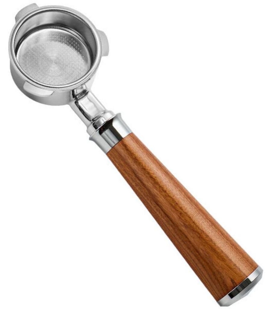 Bodenloser Espresso-Siebtr?ger 51 mm, kompatibel mit DeLonghi Dedica und Smeg Kaffeemaschinen, Edelstahl