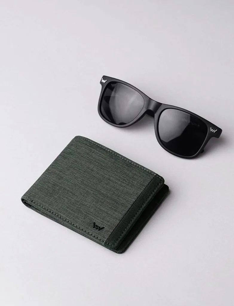 Portefeuille Vuch Force vert foncé résistant avec rangements multiples - 8