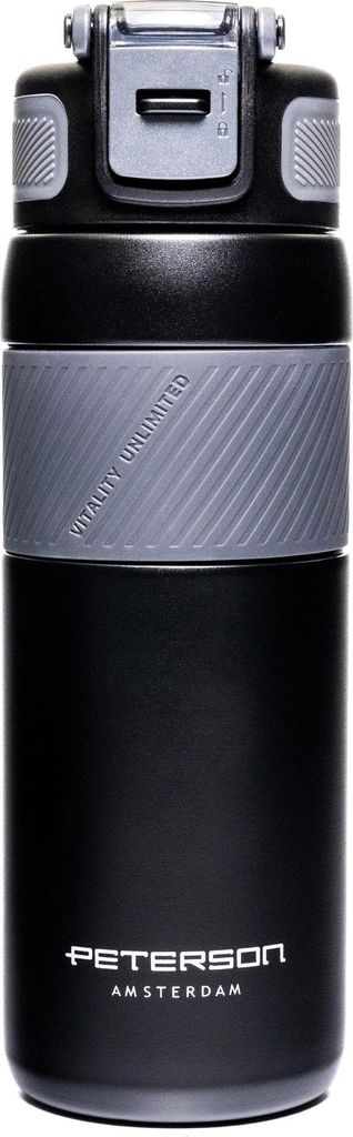 Peterson Trinkflasche Diism schwarz One size