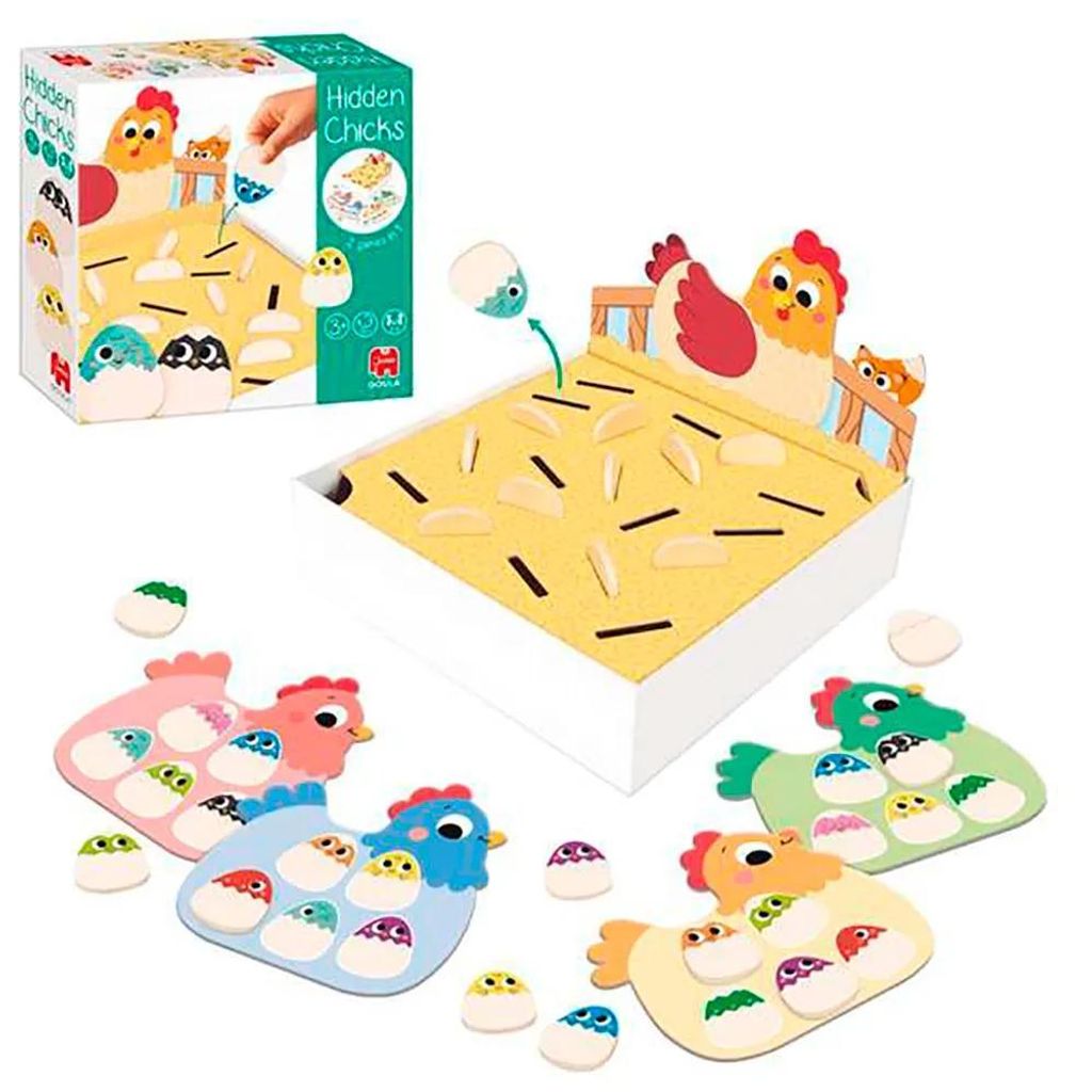 GOULA - Pulcini nascosti 2 giochi in 1 Immagine del prodotto 