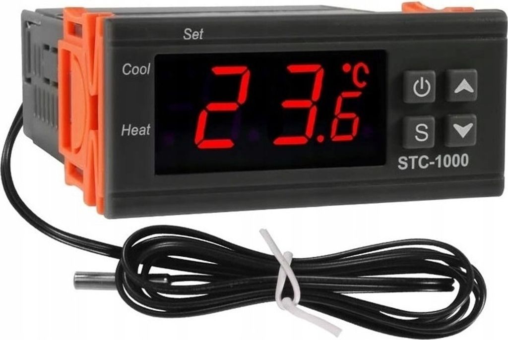 Thermostat LED Temperaturregelung Schalter Regler Thermometer 12V DC