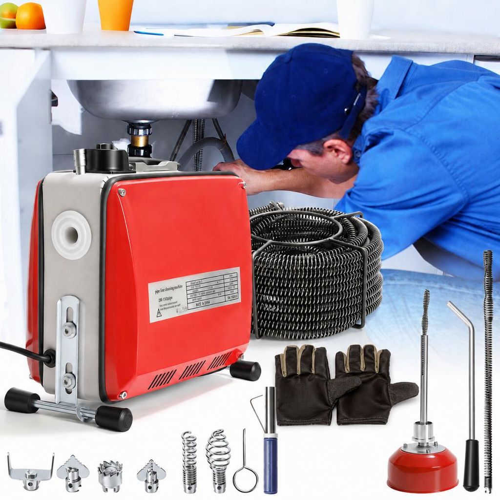 Faziango Elektrische Rohrreinigungsmaschine 500W Produktbild 