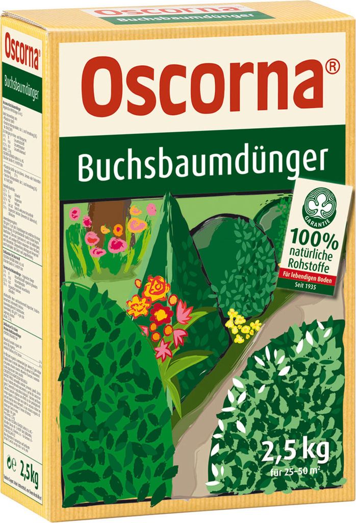 Oscorna Buchsbaumdünger 2,5 kg Produktbild 