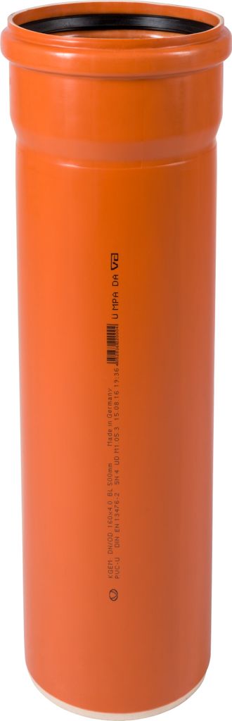 Tuyau KG Ostendorf avec manchon enfichable et joint Image du produit 