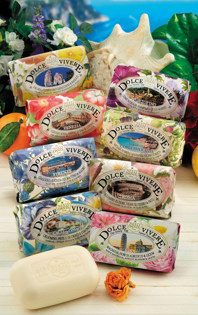 Nesti Dante Dolce Vivere Soap Milano Blockseife 250 g, Image du produit 