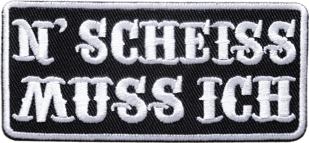 N Scheiss Muss Ich Lustige Biker Witzige Motorrad Sprüche Produktbild 