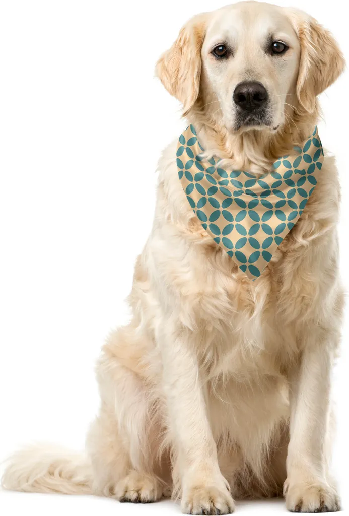 Bandana Cane ABAKUHAUS 55x55 Flora Ritmica - Accessorio Pet Chic