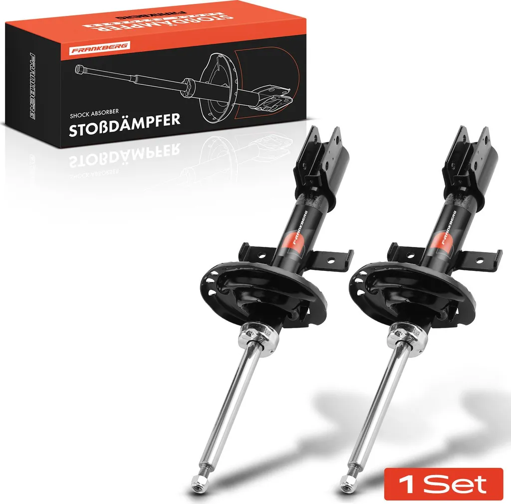 Frankberg 2x Amortisseurs Avant pour Renault Captur I J5 H5 2013-2019