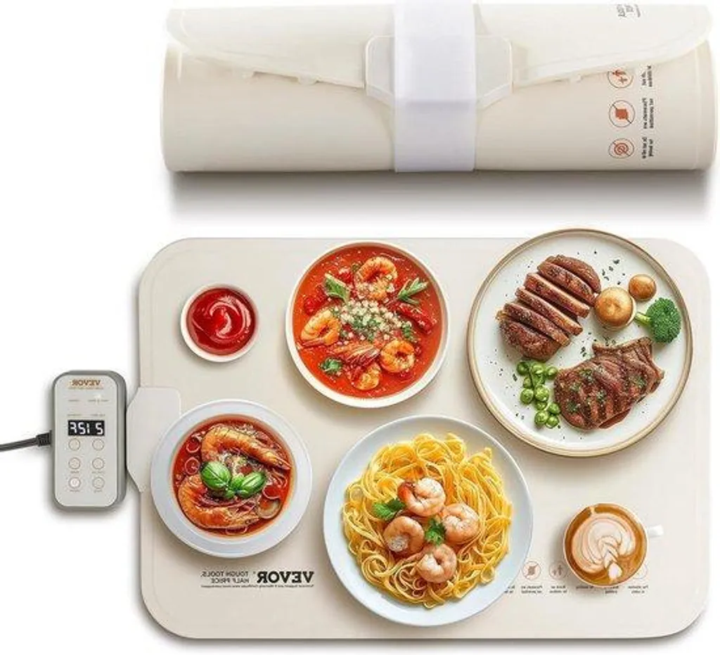 Chauffe-buffet électrique pour garder vos plats au chaud durant les fêtes
