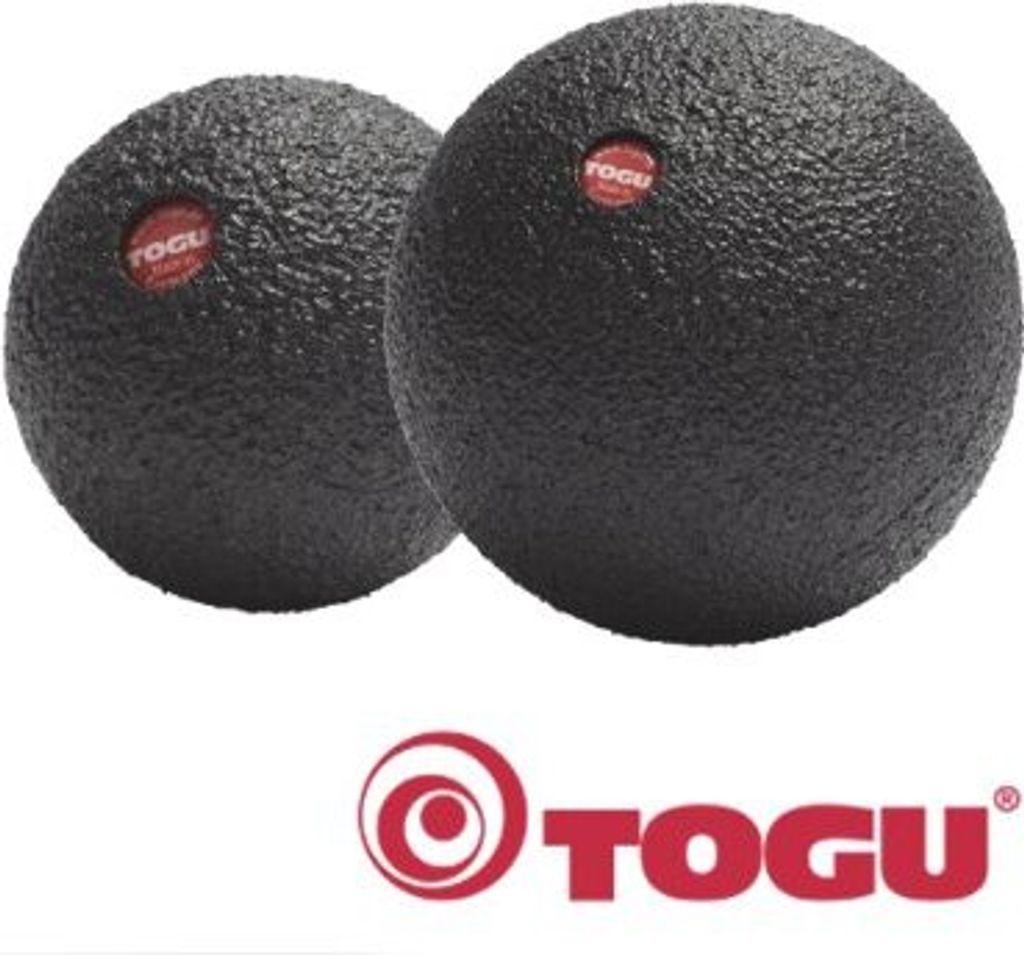 Blackroll Massageball, schwarz>>>>8 cm