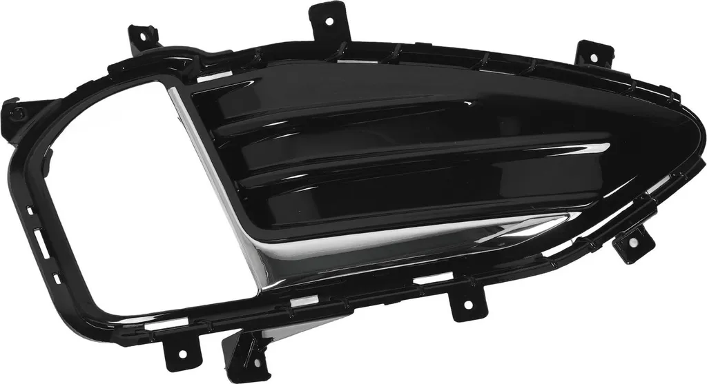 Grille anti-brouillard droite noir brillant pour Ford Edge 2019-2023