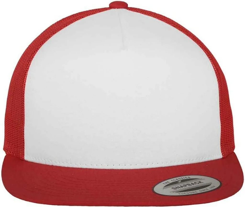 Flexfit - Cappello Trucker per uomo/donna Unisex PC5720 (Taglia unica) (Navy/Bianco)