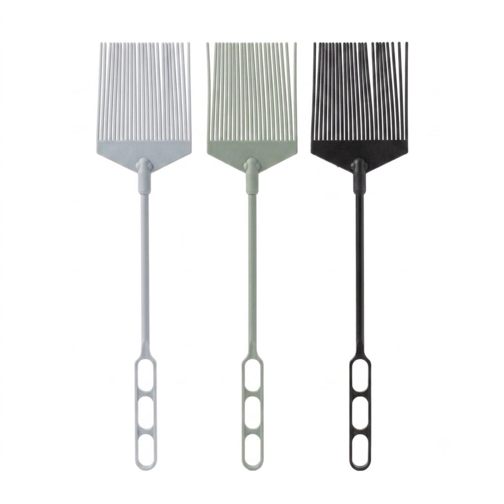 3er Set Silikon-Fliegenklatsche 41 × 10 cm Flexible Produktbild 