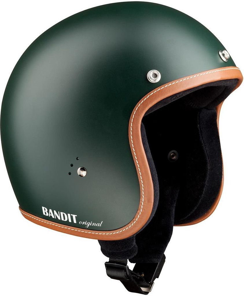 Bandit Jet Premium Line Jethelm, grün, XS (54)