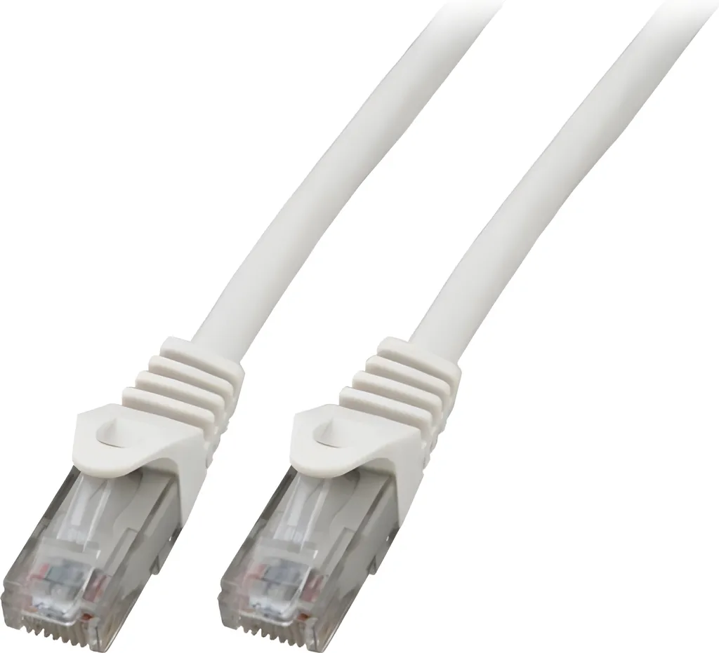EFB Patchkabel Cat.6 50m Bianco K8104WS.50 - Cavo Rete Alta Qualità
